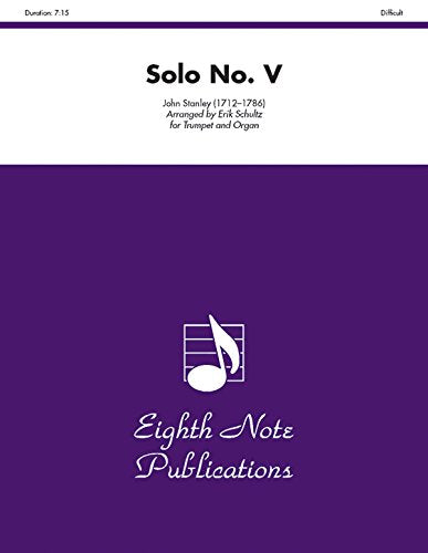 Solo No. V - Trumpet and Organ Sheet Music
