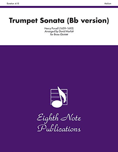 Trumpet Sonata B-flat Version for Brass Quintet