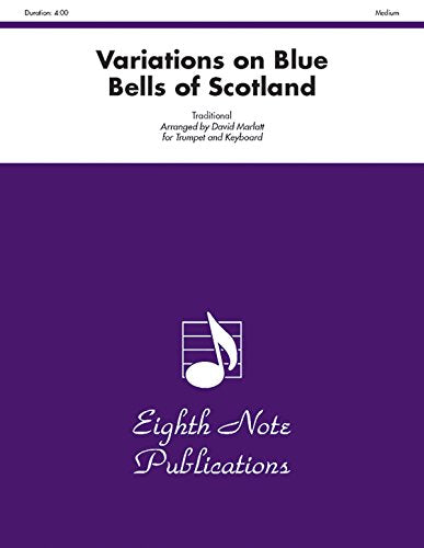 Variations on Blue Bells of Scotland for Trumpet and Piano Sheet Music