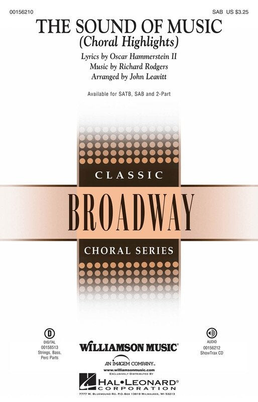 The Sound of Music Highlights — SAB Choral (Williamson Music)