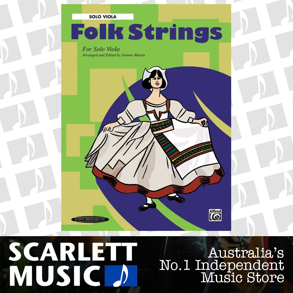 Folk Strings For Solo Instruments Solo Viola — view 2