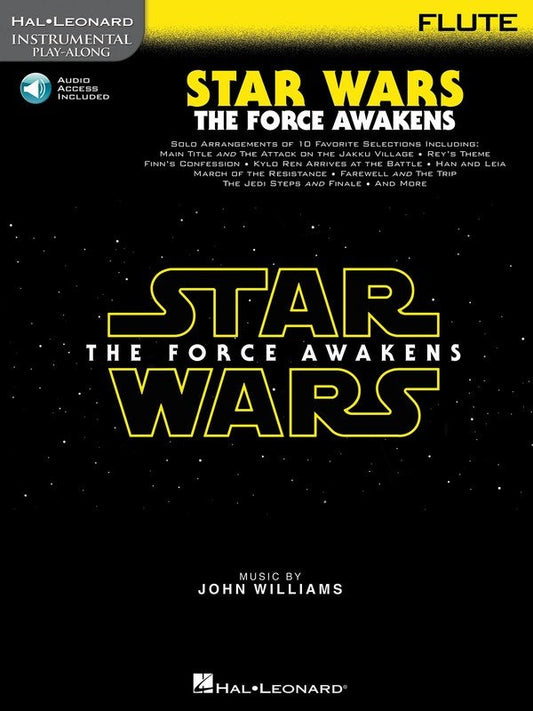 Star Wars: The Force Awakens for Flute — Book/Online Audio (Hal Leonard Instrumental Play-Along)