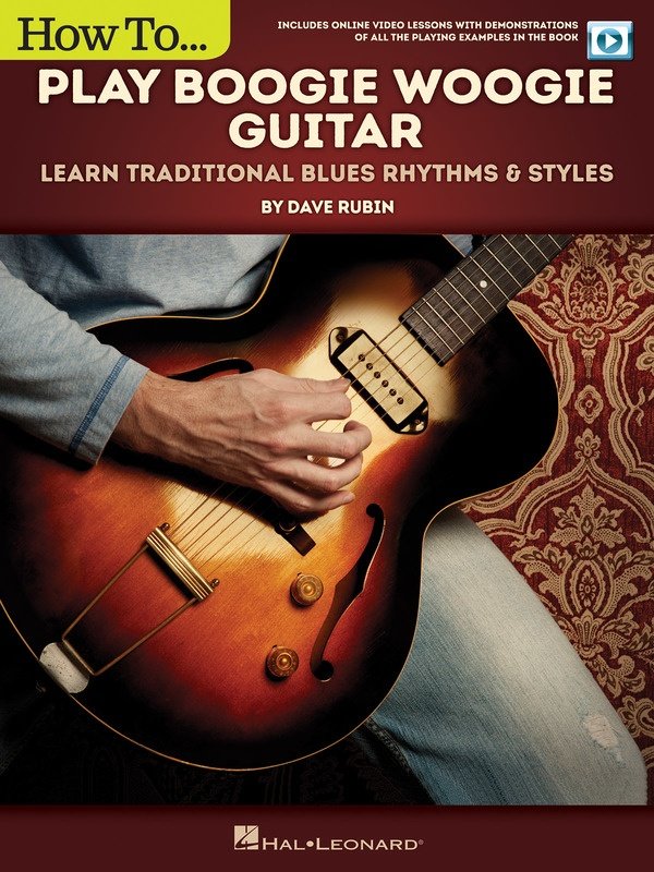How to Play Boogie Woogie Guitar TAB — Book/Online Video (Hal Leonard)