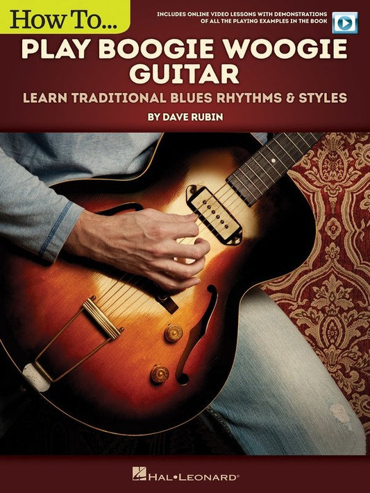 How to Play Boogie Woogie Guitar TAB — Book/Online Video (Hal Leonard)