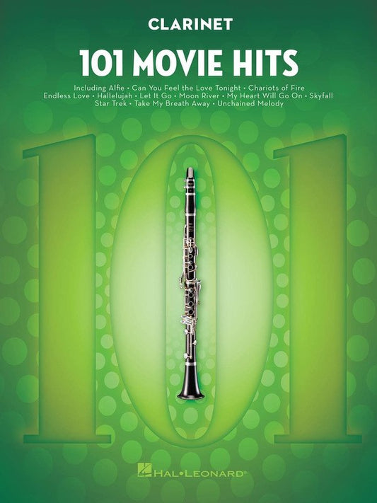 101 Movie Hits for Clarinet (Hal Leonard)