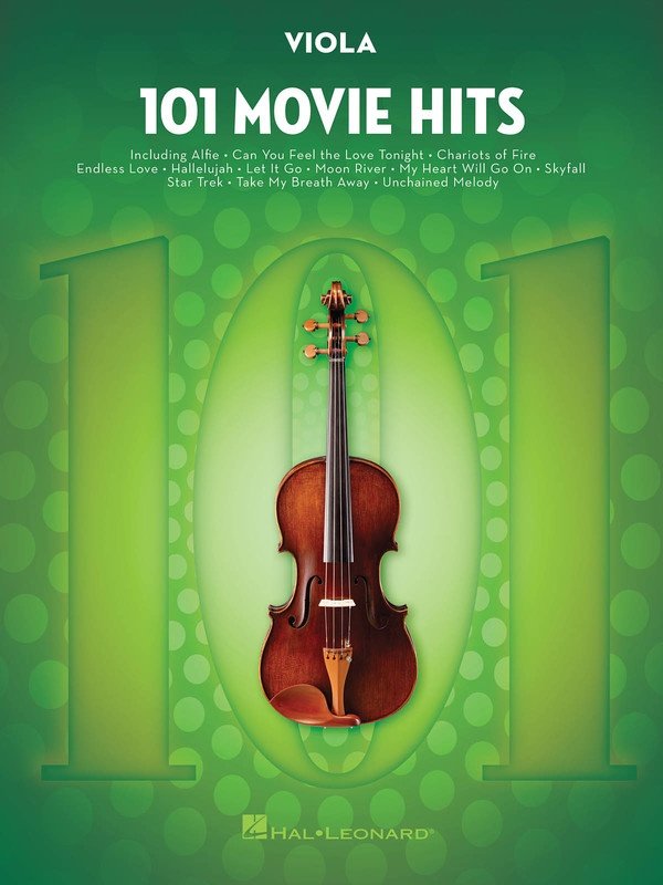 101 Movie Hits For Viola (Hal Leonard)