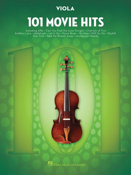 101 Movie Hits For Viola (Hal Leonard)
