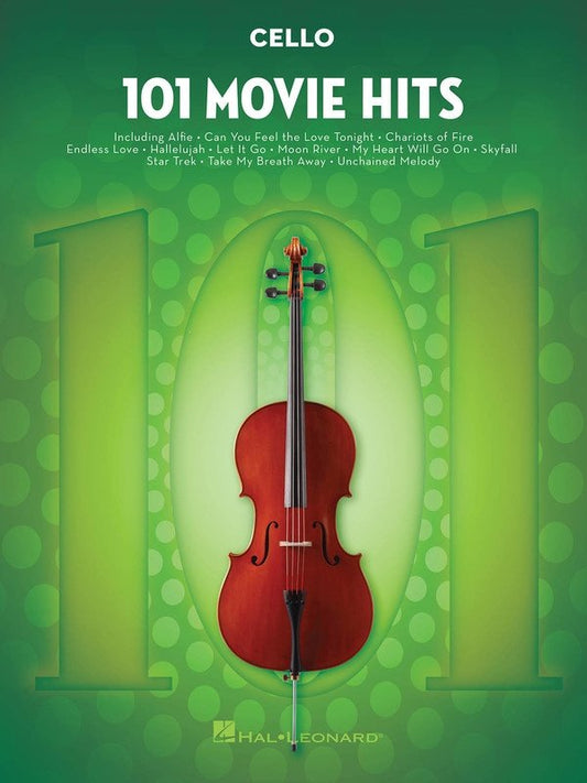 101 Movie Hits for Cello (Hal Leonard)