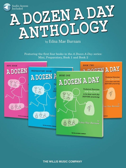 A Dozen a Day Anthology — Book/Online Audio (Willis Music)