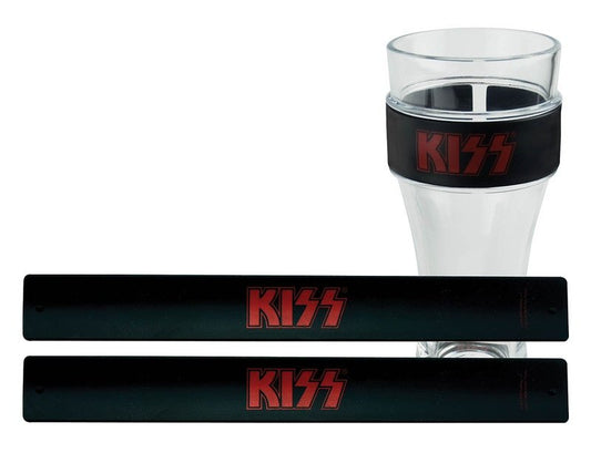 Kiss Slap Band Black/Red 2 Pack (Iconic Concepts)