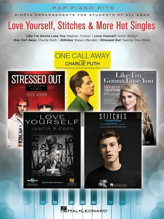 Love Yourself, Stitches & More Hot Singles — Pop Piano Hits (Hal Leonard)