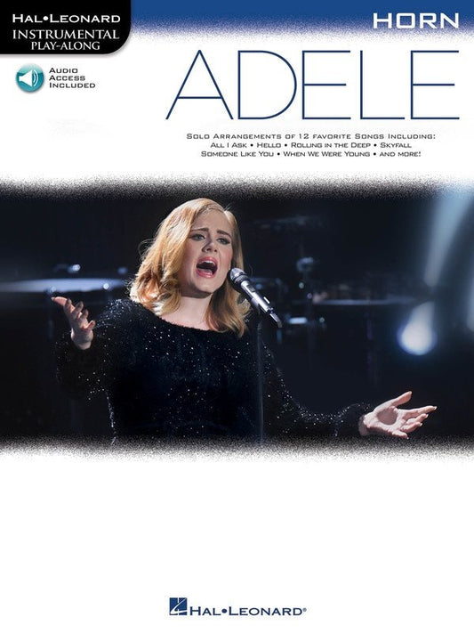 Adele — Horn Play-Along, Book/Online Audio (Instrumental Play-Along, Hal Leonard)