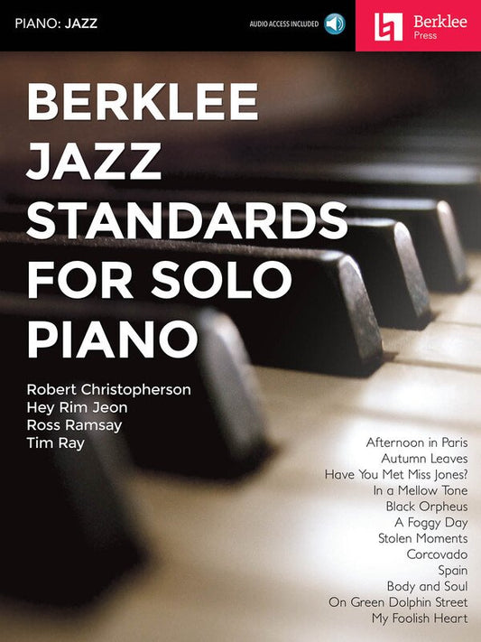 Berklee Jazz Standards for Solo Piano — Book & Online Audio (Berklee Press)