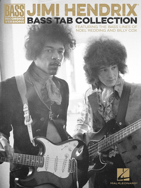 Jimi Hendrix Bass TAB Collection — Bass Recorded Versions (Hal Leonard)