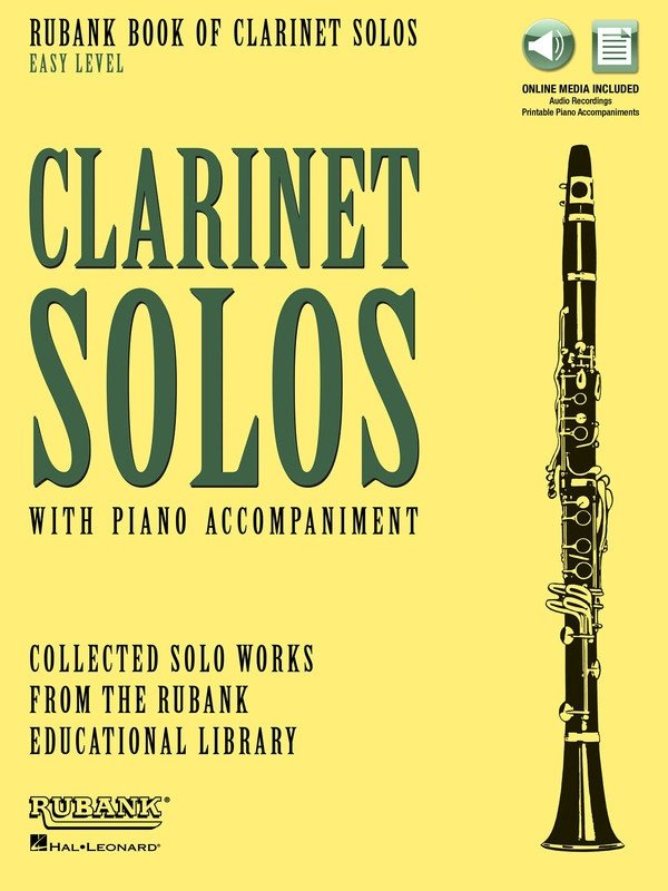 Rubank Book of Clarinet Solos — Easy Level, Book/Online Media (Rubank Solo Collection)