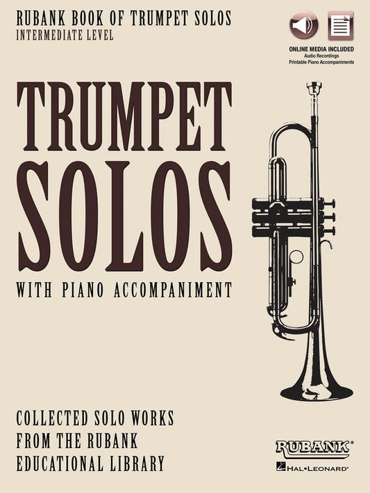 Rubank Book of Trumpet Solos — Intermediate Level, Book/Online Media (Rubank Publications)