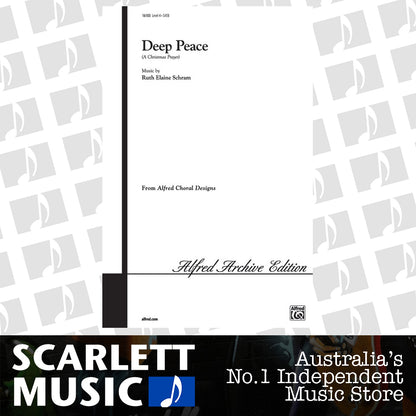 Deep Peace SATB Xmas Prayer Arr Schram — view 2