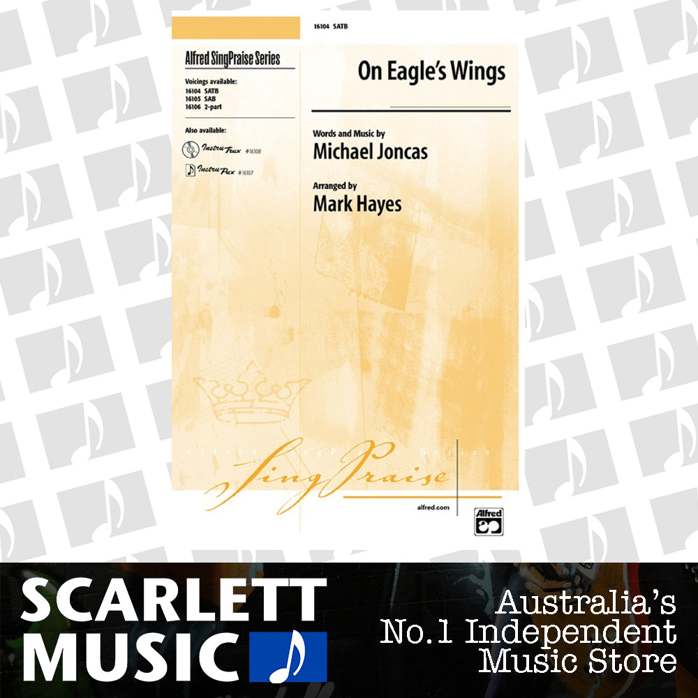 On Eagle's Wings SATB — view 2