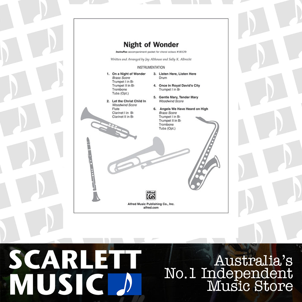 Night Of Wonder SATB Instrupax — view 2