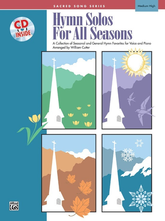Hymn Solos For All Seasons Med/High Book/CD
