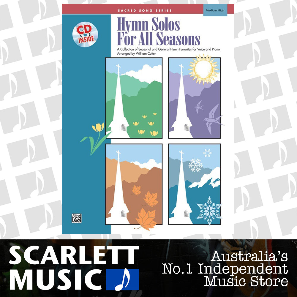 Hymn Solos For All Seasons Med/High Book/CD — view 2