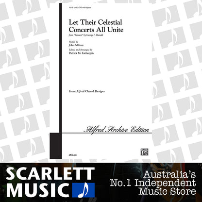 Let Their Celestial Concerts From Samson SATB — view 2