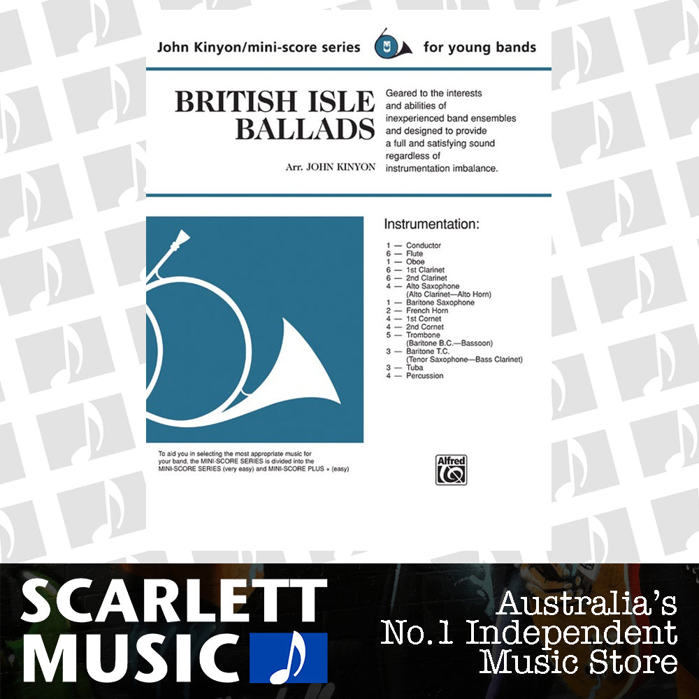British Isle Ballads Concert Band Gr 1 — view 2