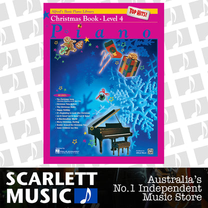 Alfred's Basic Piano Library - Top Hits Christmas Book Level 4 — view 2
