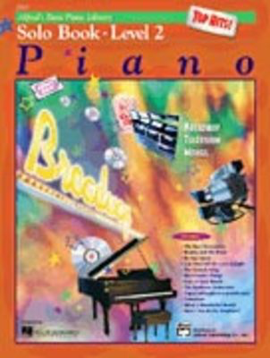 Alfred's Basic Piano Course: Top Hits! Solo Book 2 - Piano Sheet Music