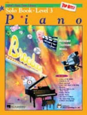 Alfred's Basic Piano Course: Top Hits Solo Book 3 - Piano Sheet Music