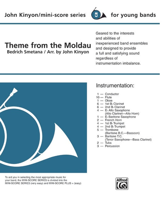 Theme from the Moldau Concert Band Sheet Music Grade 1