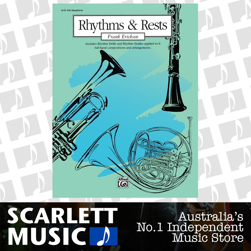 Rhythms And Rests 1st Eb Alto Saxophone — view 2