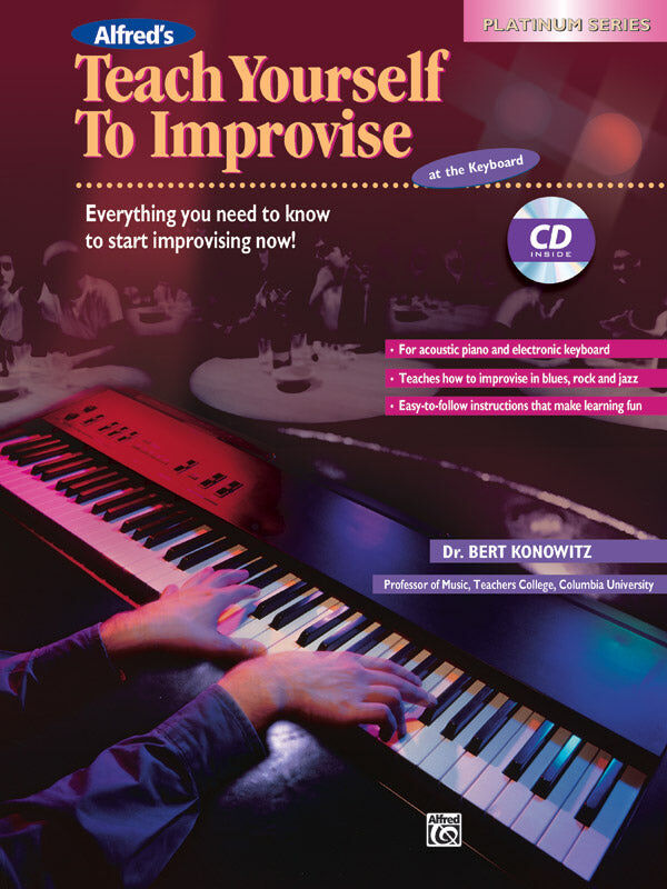 Teach Yourself to Improvise at the Keyboard BK/CD - Piano Sheet Music