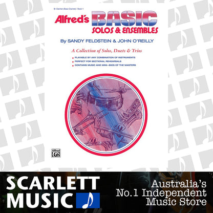 Basic Solos and Ensembles Book 1 for Clarinet and Bass Clarinet — view 2