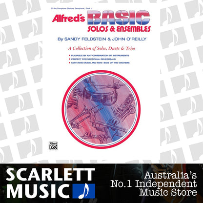 Basic Solos and Ensembles Book 1 for Alto and Baritone Saxophone — view 2