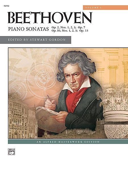 Ludwig van Beethoven - Piano Sonatas, Volume 1 (Nos. 1-8) Piano Solo Book