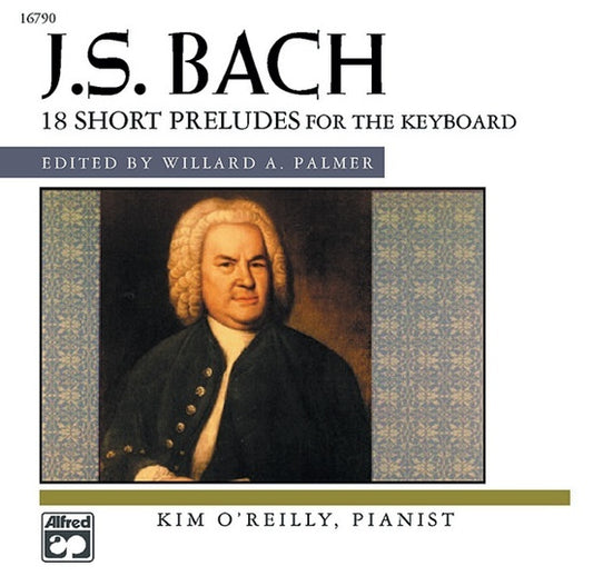 Bach 18 Short Preludes CD