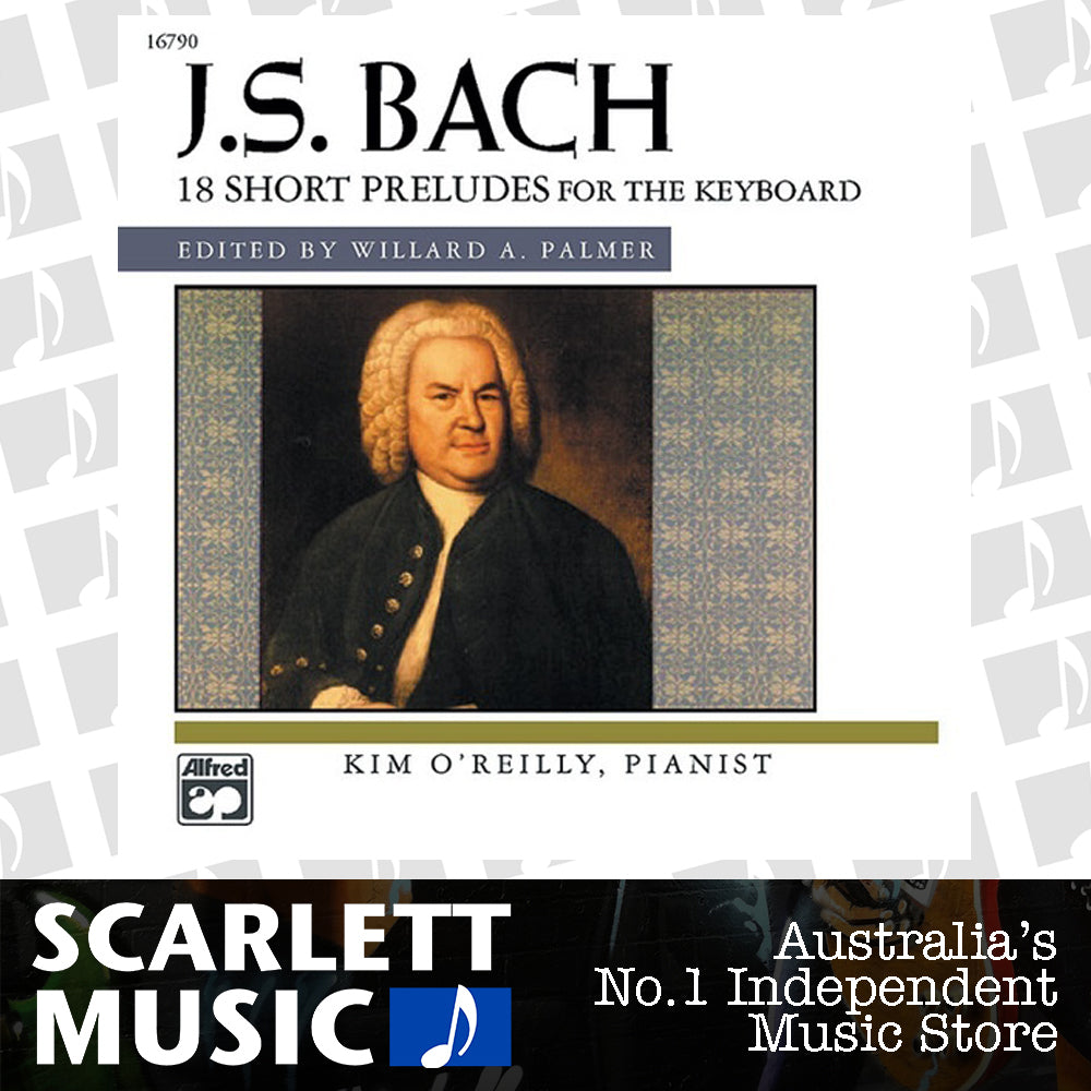 Bach 18 Short Preludes CD — view 2