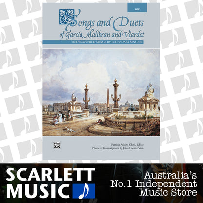 Songs Duets Garcia/Malibran/Viar Low Vocal Sheet Music — view 2