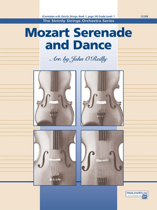 Mozart Serenade And Dance String Orchestra Gr 1