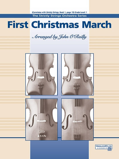 First Christmas March String Orchestra Gr 1