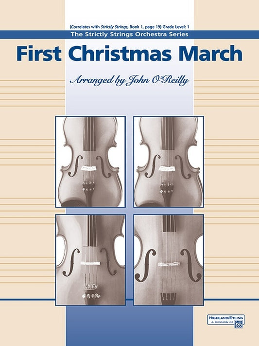 First Christmas March String Orchestra Gr 1