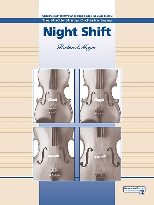 Night Shift String Orchestra Gr 1 Conductor Score