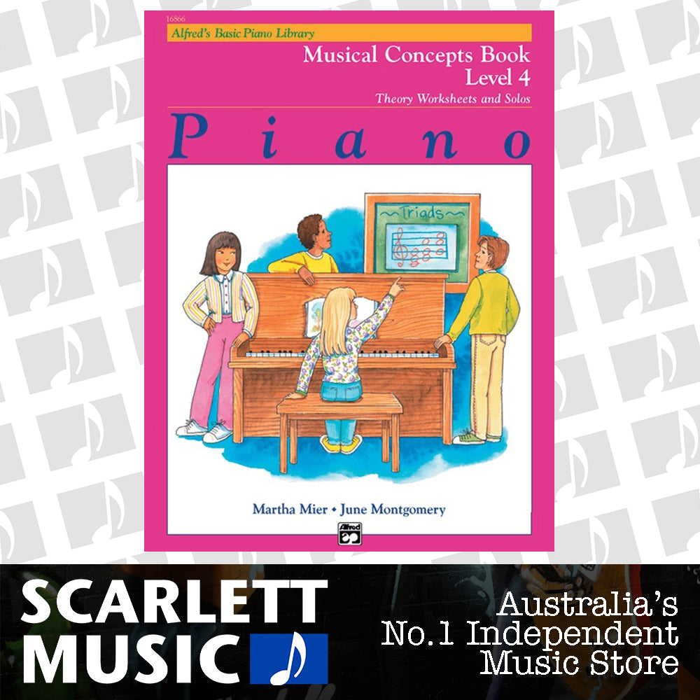 ABPL Musical Concepts Piano Sheet Music Book 4 — view 2