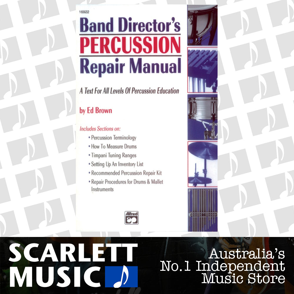 Band Director's Percussion Repair Manual — view 2