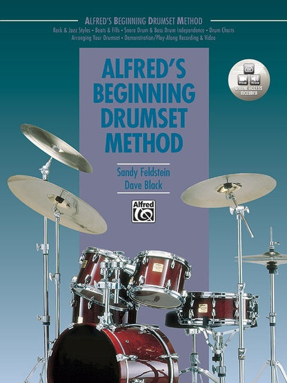 Alfred's Beginning Drumset Method Book and CD