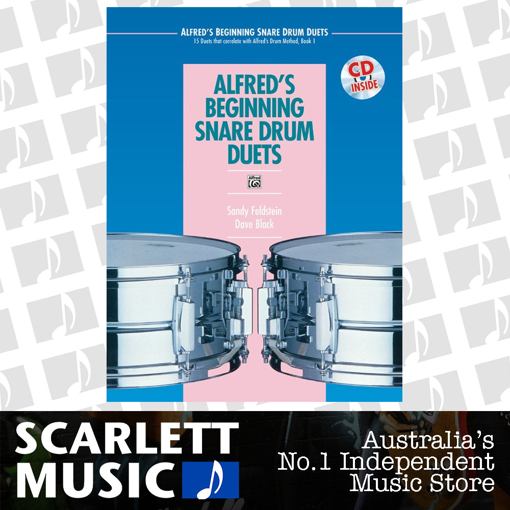 Alfreds Beginning Snare Drum Duets Book/CD — view 2