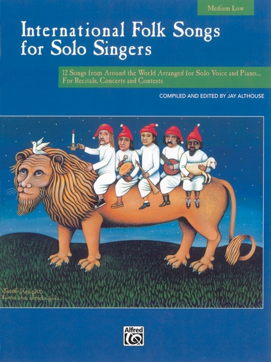 International Folk Songs Solo Singers Low Book