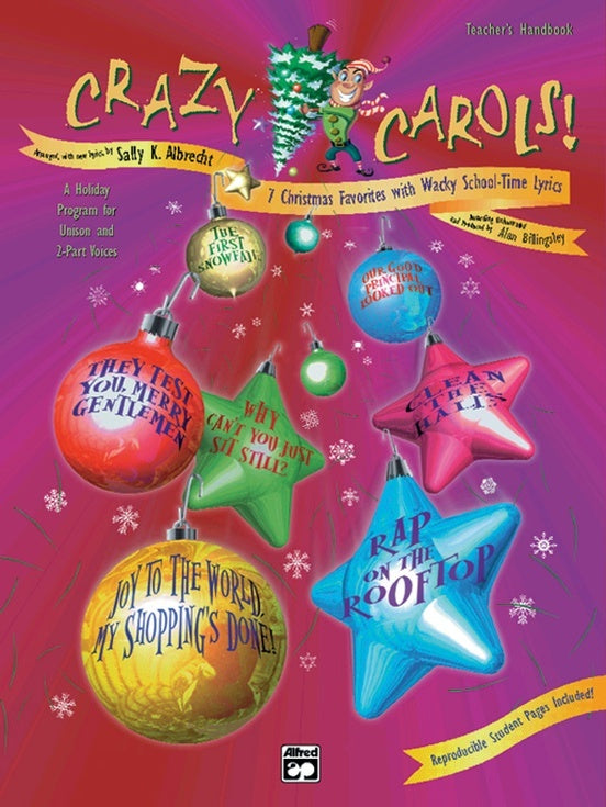 Crazy Carols Soundtrax CD Arr Albrecht Billingsl