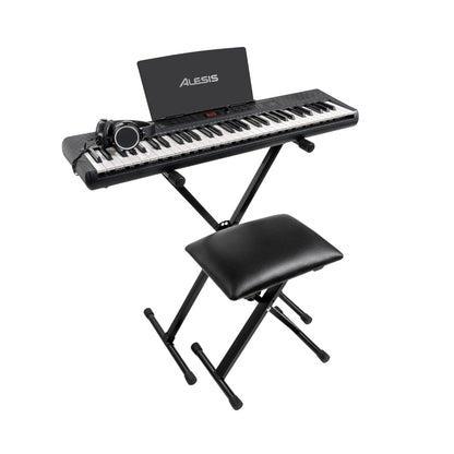 Alesis Harmony 61 MK4 61-Key Portable Keyboard with Complete Accessory Bundle